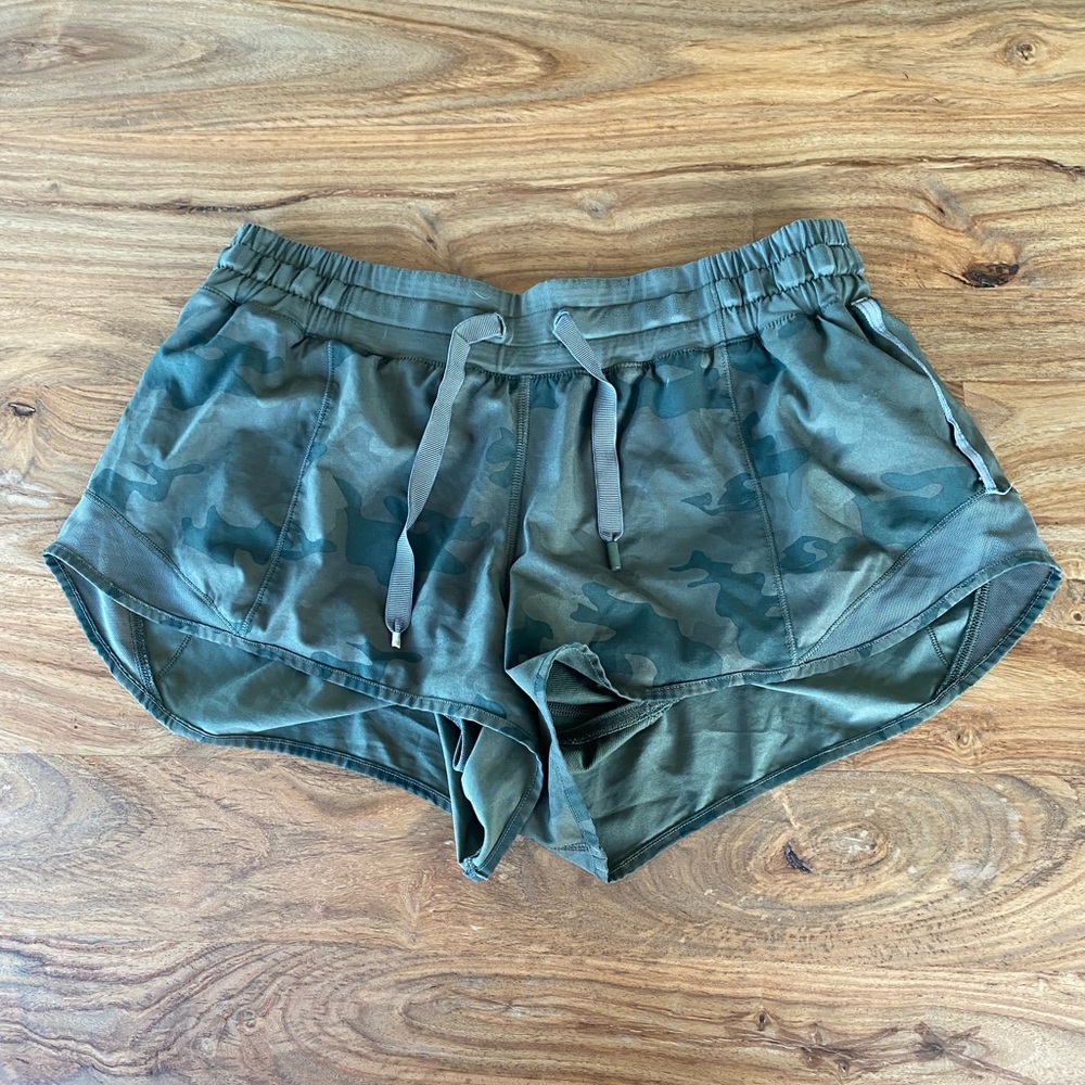 Lululemon camo shorts